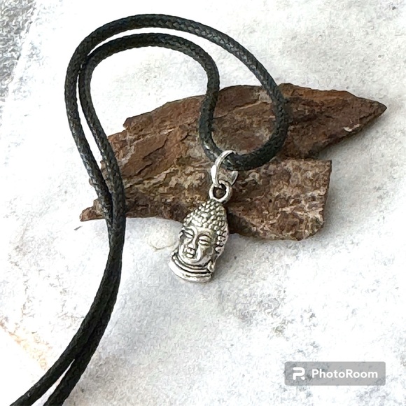 5 For $25💫Small Silver Buddha Zen Pendant Necklace - Picture 6 of 6